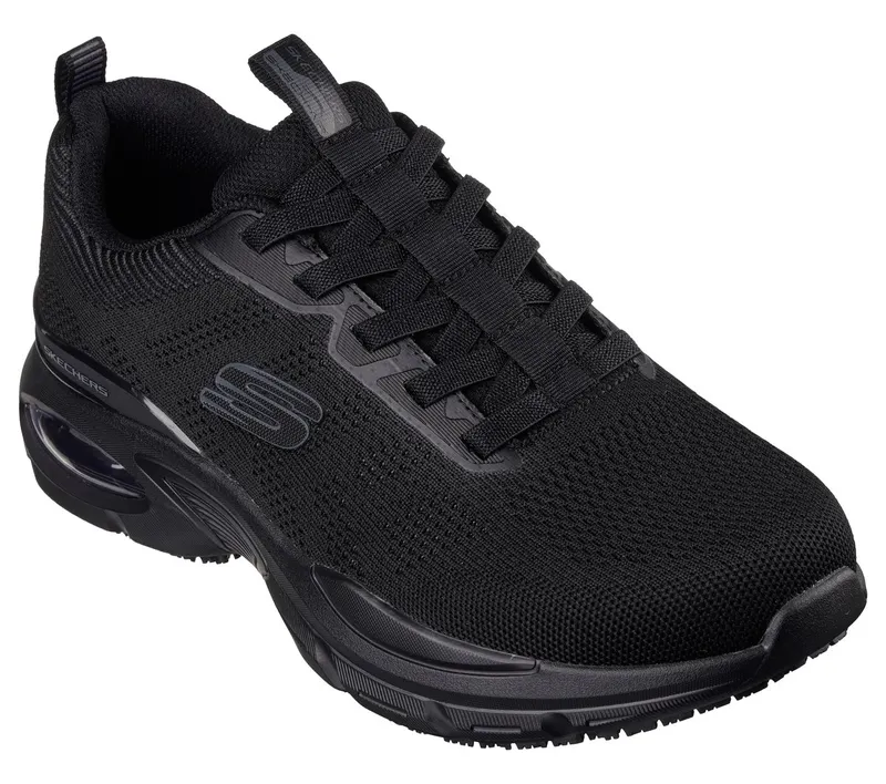 Skechers Work Slip-Resistant: Skech-Air Ventura Sneaker Black