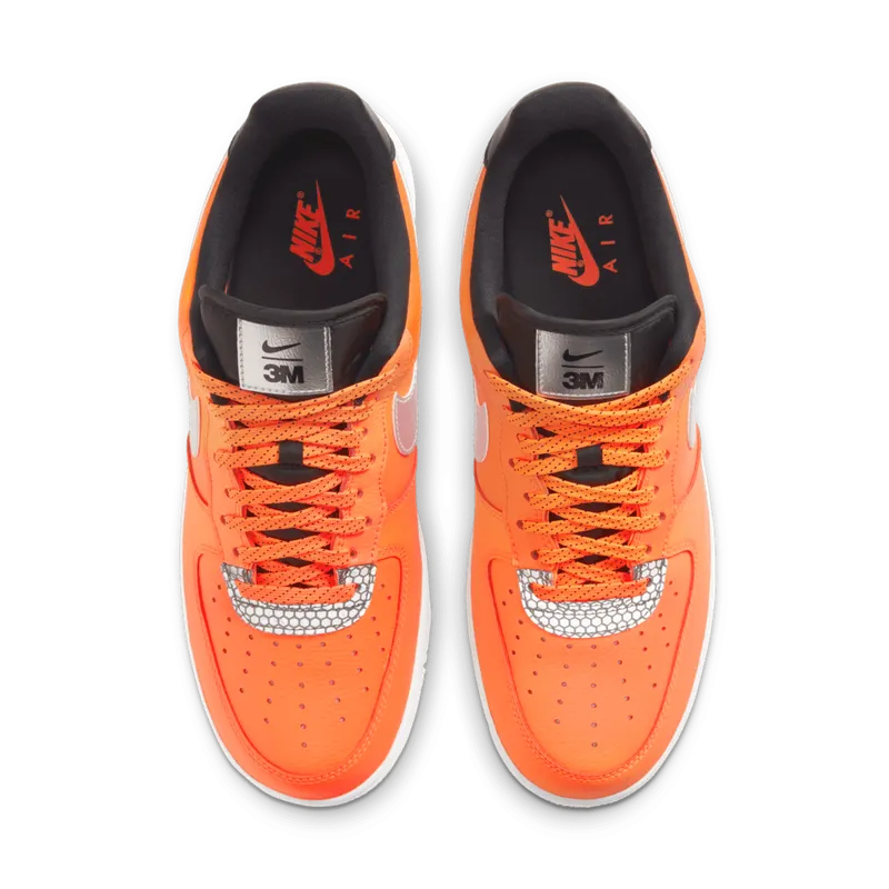 Nike Air Force 1 Low 3M Total Orange Total Orange/Metallic Silver-Black (CT2299-800)