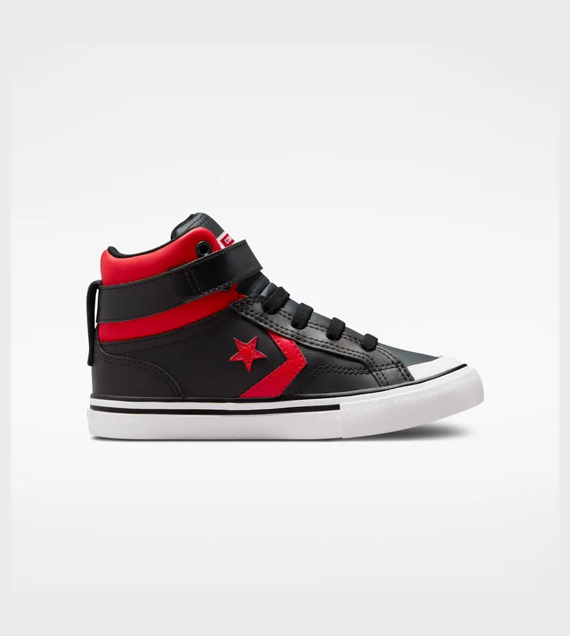 Converse Pro Blaze Strap Varsity Color Zwart/rood/wit (A01560C)