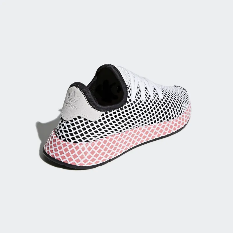 adidas Deerupt Core Black Chalk Pink (W) (CQ2909)