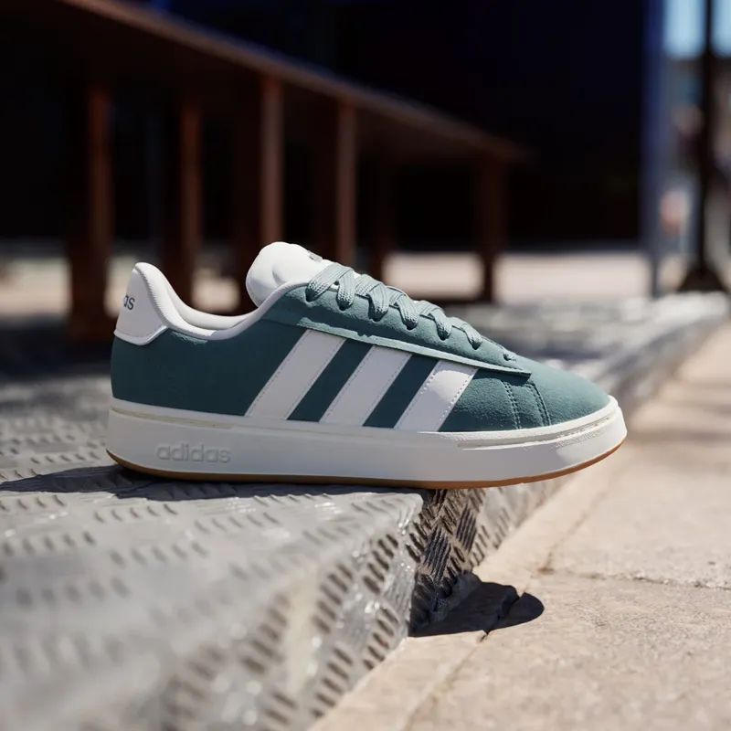 Adidas Grand Court Alpha Preloved Teal / Core White / Gum (JQ3007)