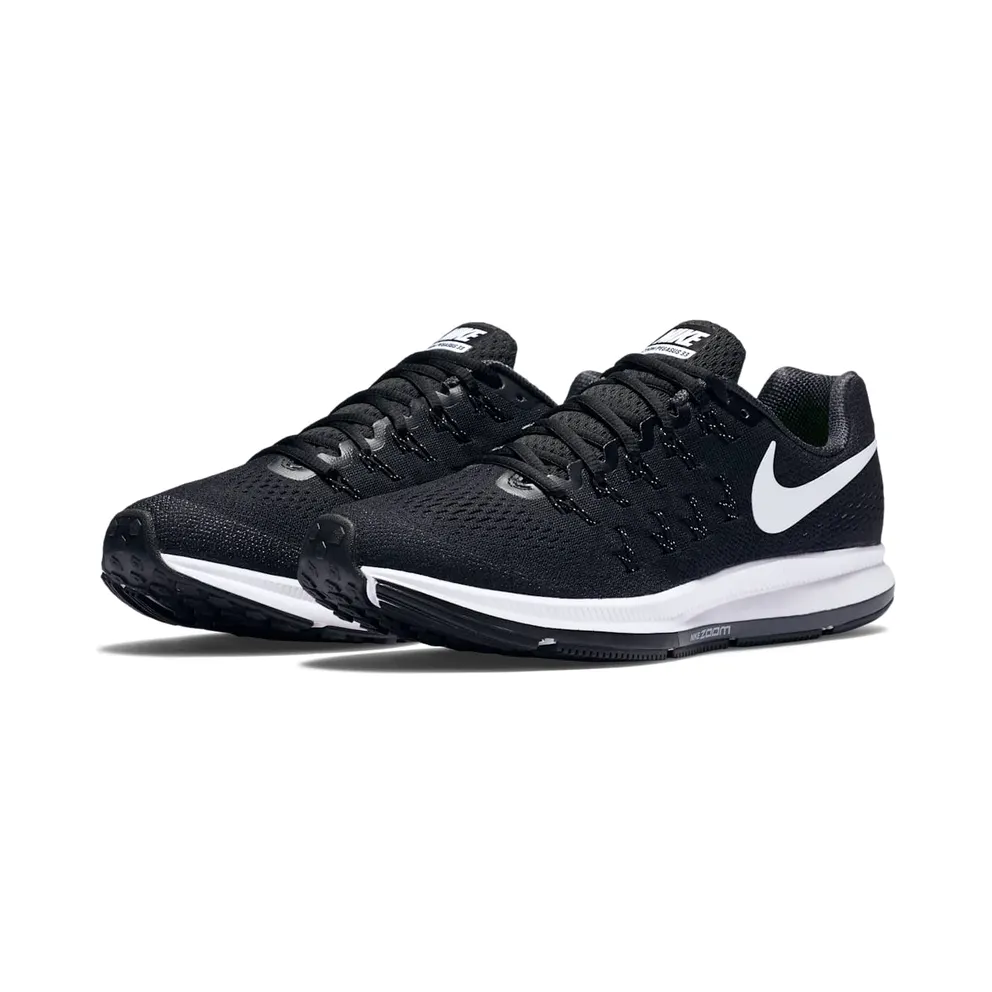 Nike Air Zoom Pegasus 33 Black/White-Anthracite-Cool Grey (W) (831356-001)