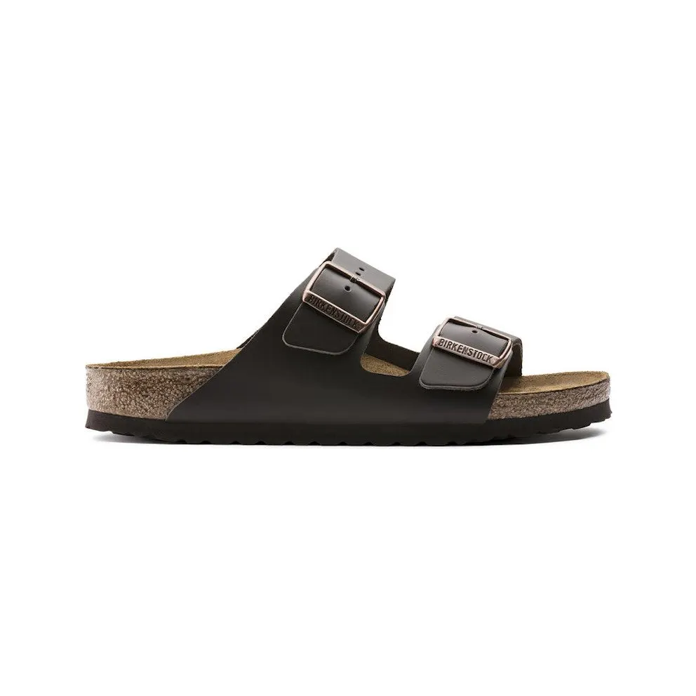 Birkenstock Arizona Natural Leather Dark Brown (0051101)