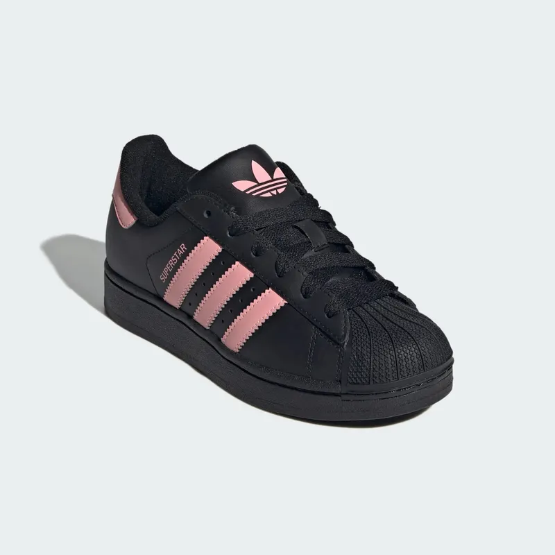 Adidas Superstar II Core Black / Glow Pink / Core Black (JR9862)