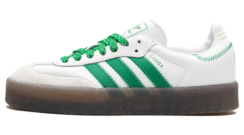 Adidas Sambae Cloud White / Green / Off White (IE9105)