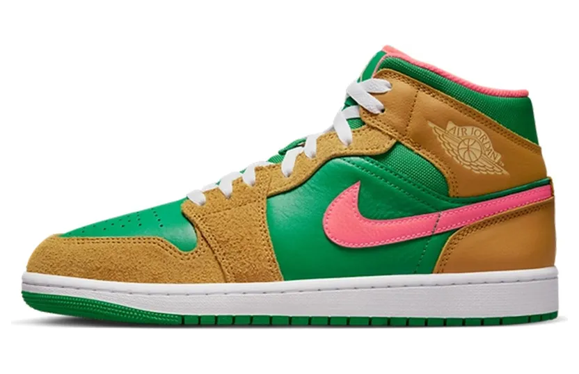 Jordan 1 Mid SE Wheat Watermelon (DX4332-700)