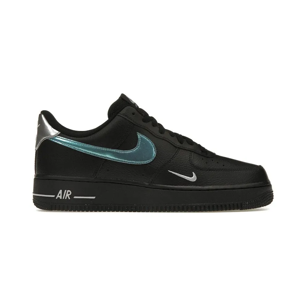 Nike Air Force 1 ’07 Low Black Blue Lightning (FD0654-001)