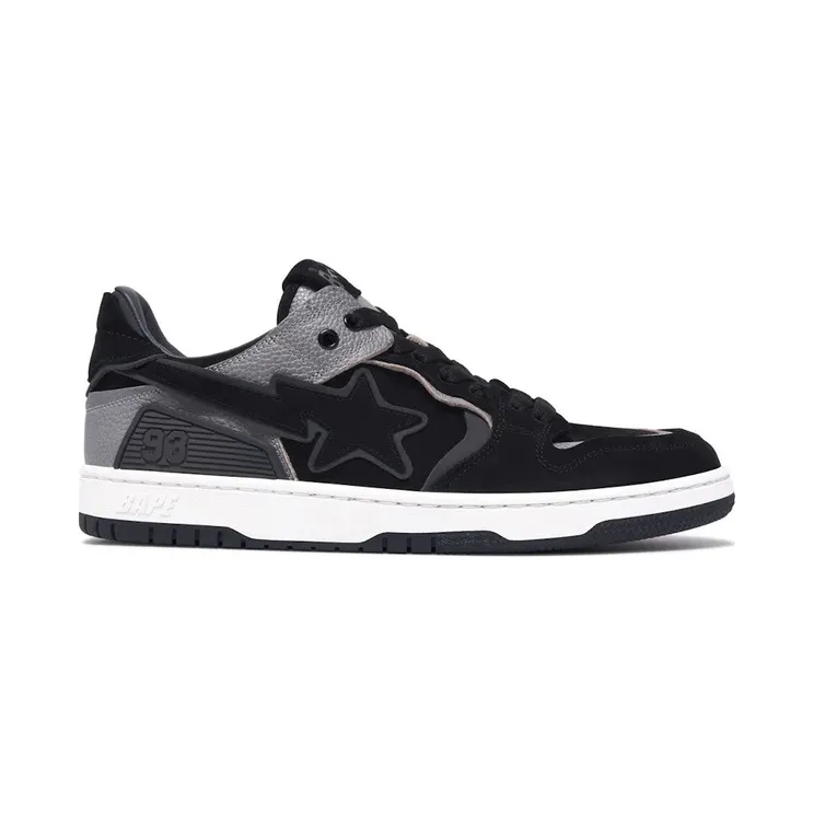A Bathing Ape Sk8 Sta #6 Black (1K30-191-313-BLK)