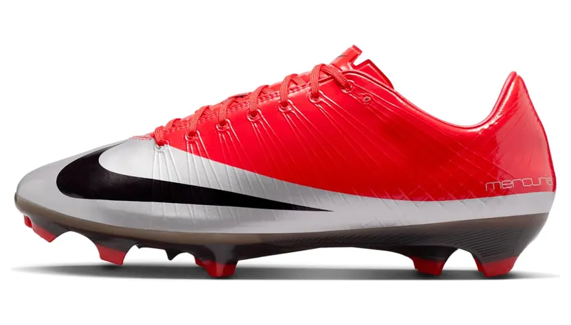 Nike Zoom Mercurial Vapor Superfly 1 RGN FG SE “CR7 Max Orange Metallic Silver” (IQ2995-801)