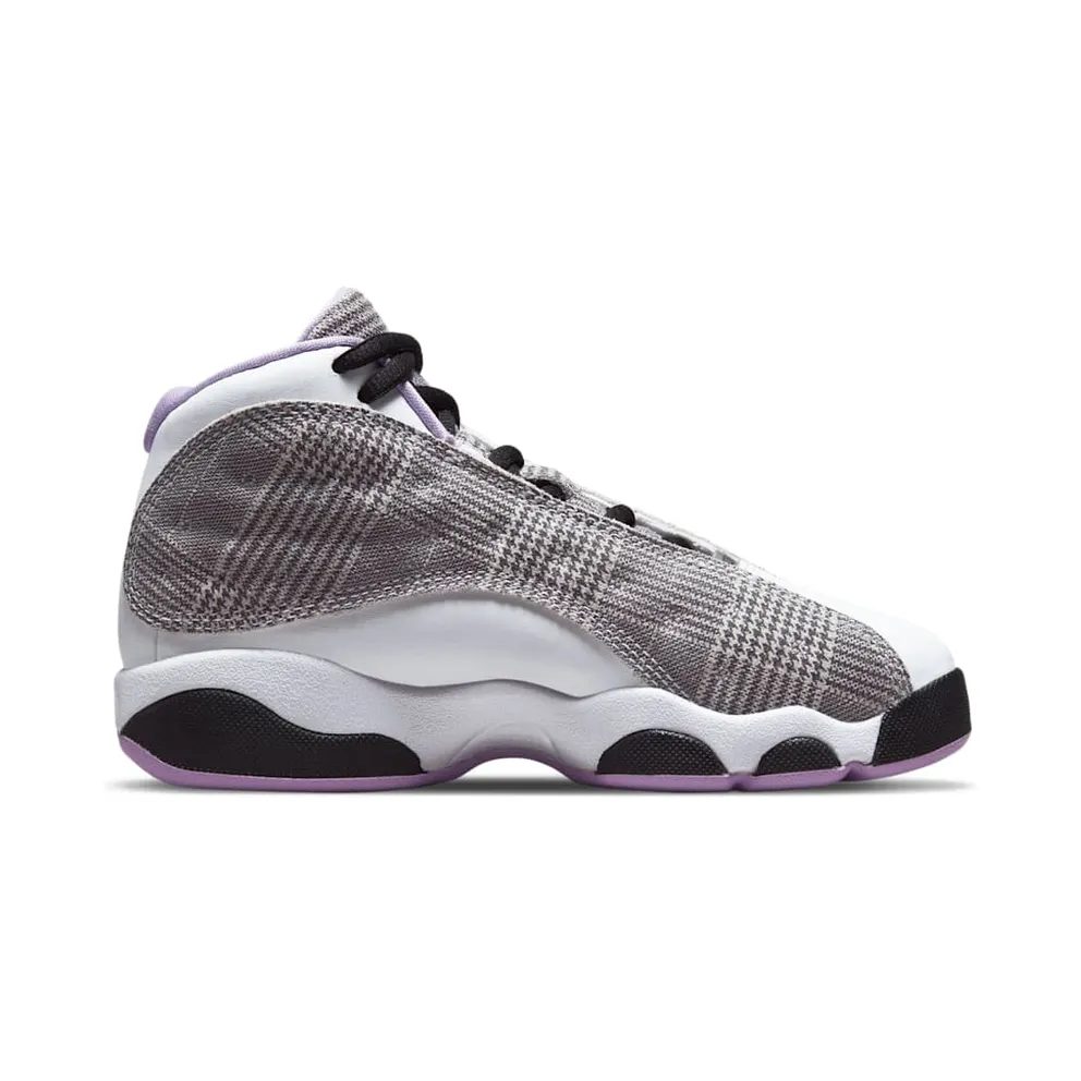 Nike Jordan Kids Grey & Purple Jordan 13 Retro Little Kids (DN3939-015)