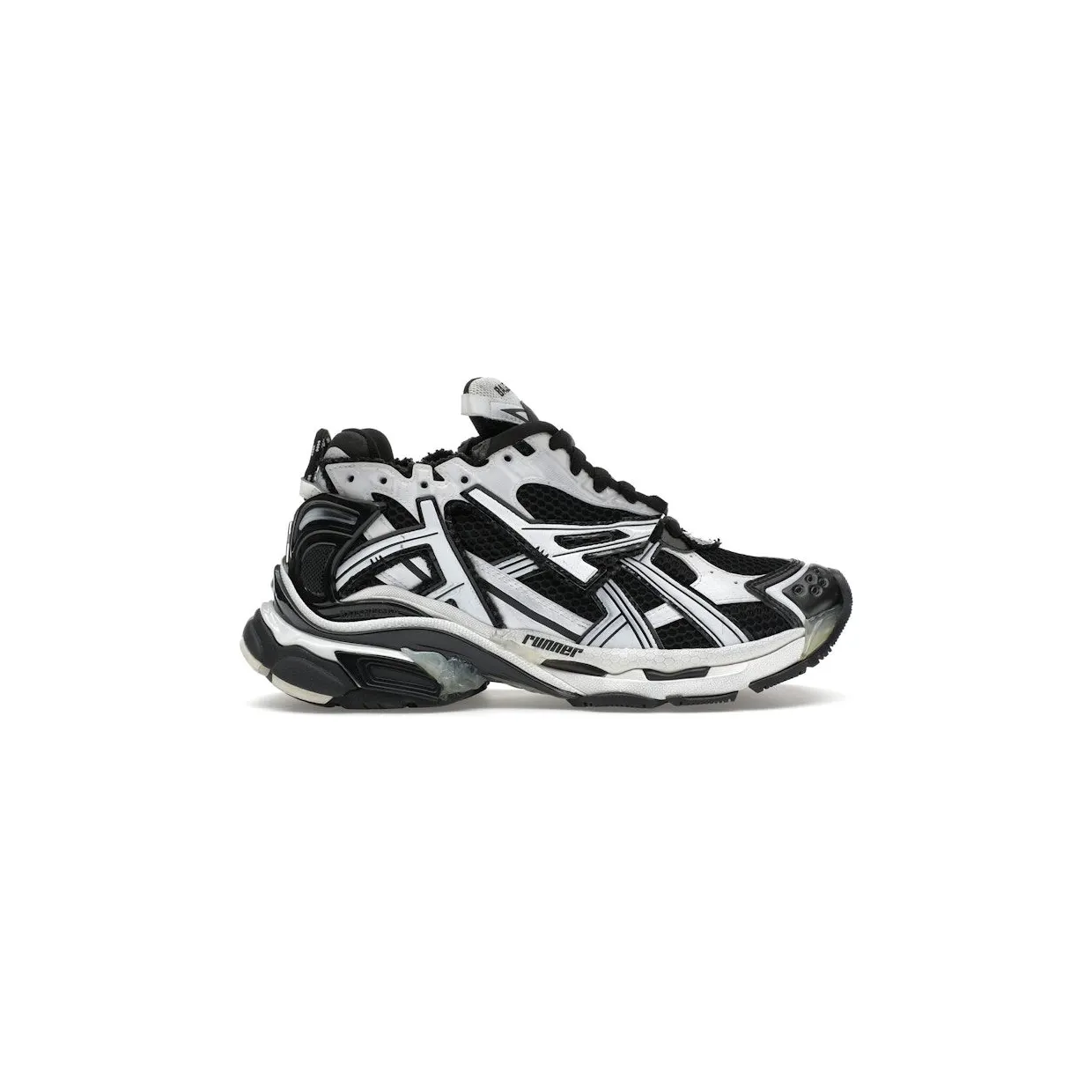 Balenciaga Runner White Black White (677402W3RB29010)