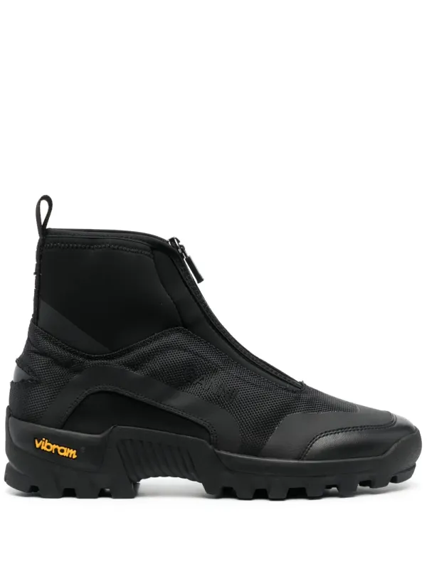 GANNI High-Top- mit Reißverschluss – Black (S2058)