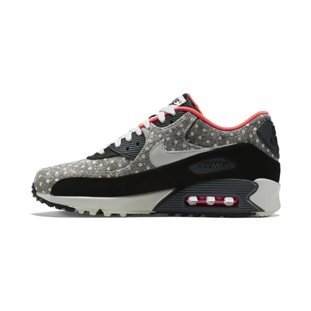 Nike Air Max 90 Polka Dots (2015) Black/Anthracite-Bright Crimson-Granite (666578-006)