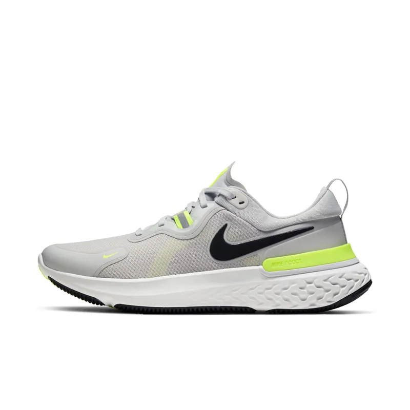 Nike React Miler Grey Fog Grey Fog/Particle Grey-Volt-Black (CW1777-005)