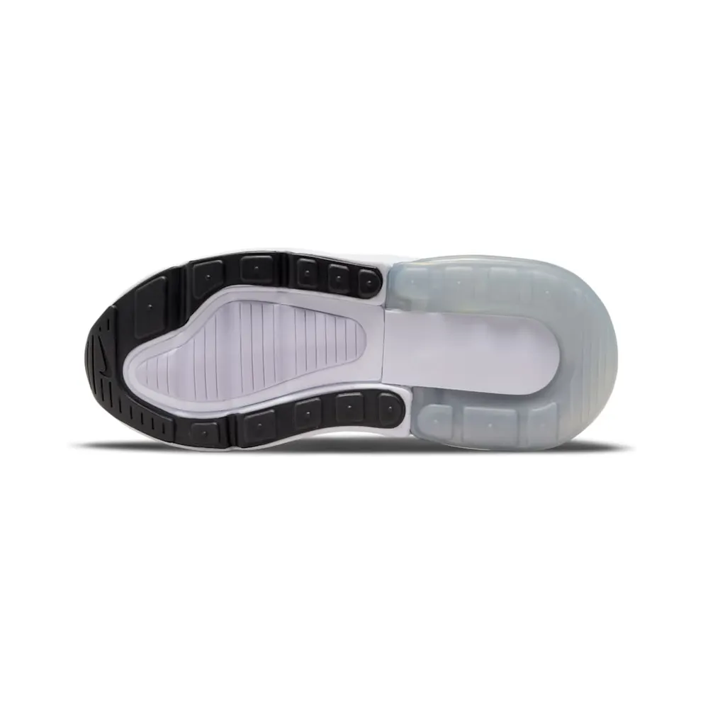 Nike Air Max 270 “White / Black / Metallic Silver / Pure Violet” (AO2372-159)