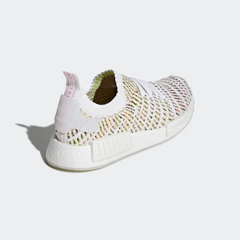 adidas NMD R1 STLT Multi-Color (W) Cloud White/Semi Solar Yellow/Solar Pink (B43838)