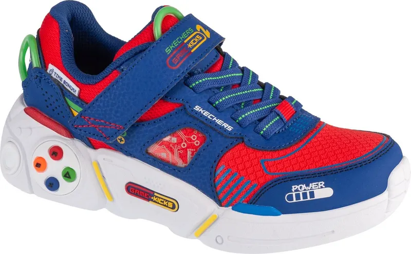 Skechers Game Kicks Gametronix Blue (402270LBLMT)