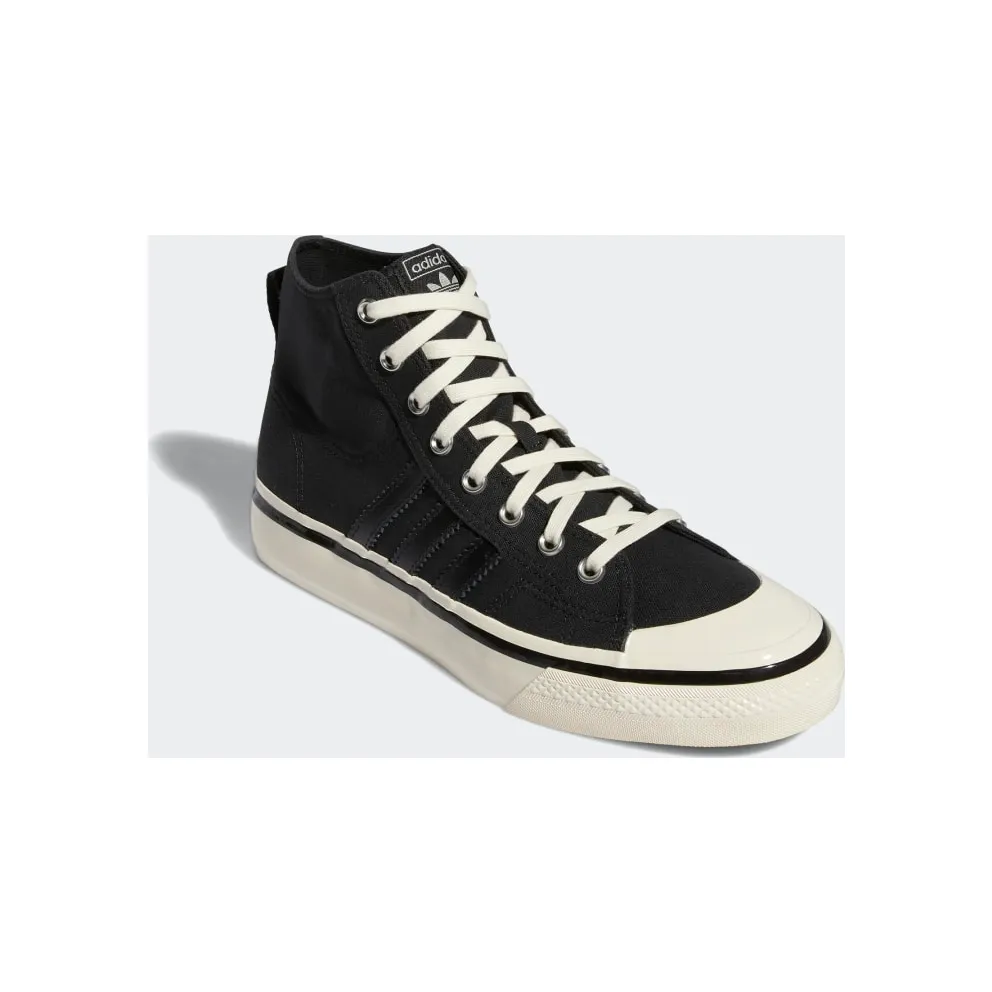 Adidas Nizza Hi RF 74 Core Black / Cream White / Gum (GX8488)