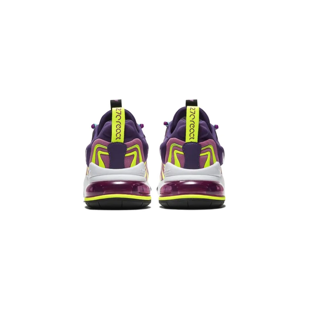 Nike WMNS Air Max 270 React Eng Eggplant Magic Flamingo (2020) (CK2595-500)