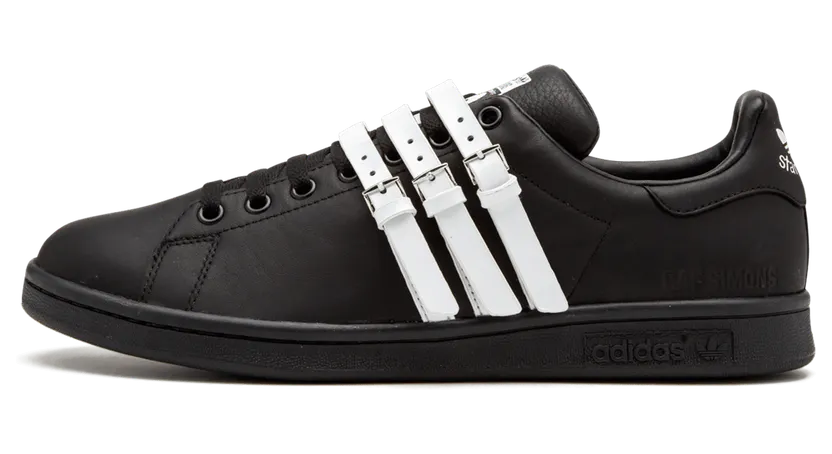 Adidas Stan Smith Strap “Raf Simons Core Black” (S75801)
