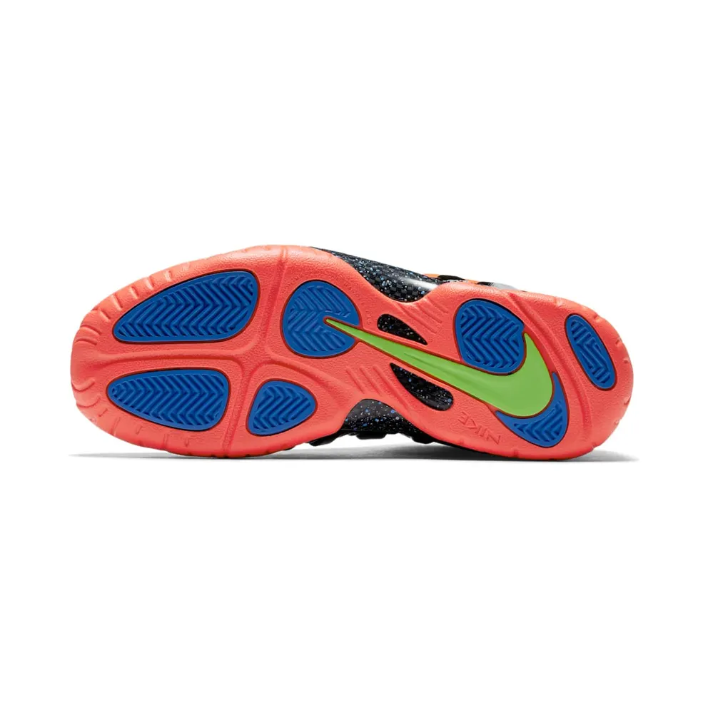 Nike Air Foamposite Pro Nerf (GS) Racer Blue/Total Crimson-Green Streak-Wolf Grey (644792-403)