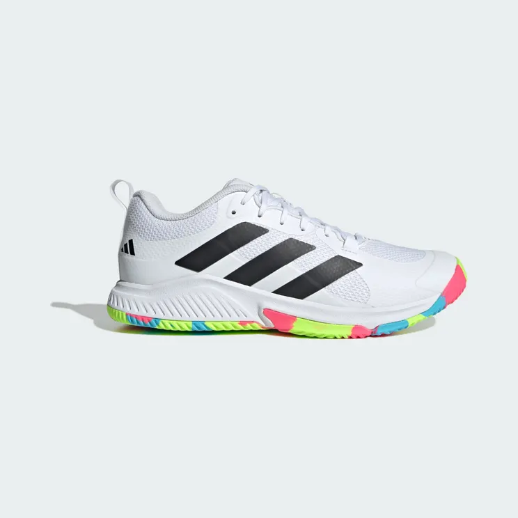 Adidas Court Team Bounce 2.0 Cloud White / Core Black / Lucid Lemon (IH8109)