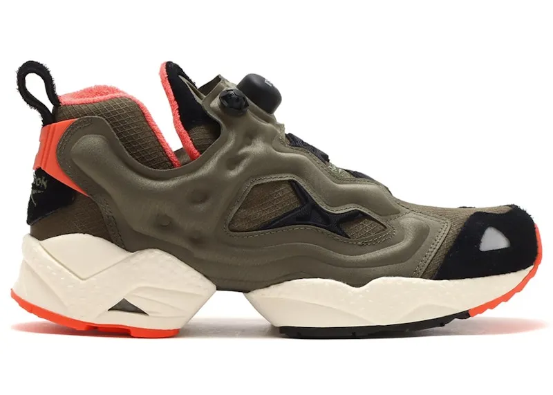 Reebok Instapump Fury 95 Arny Green Orange Flare (GZ2187)