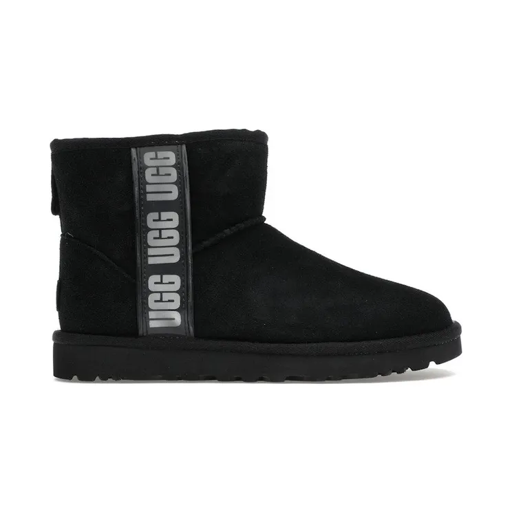 UGG Classic Mini II Boot Side Logo Black (1134962-BLK)