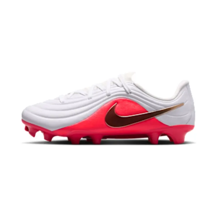 Nike Jr. Tiempo Maestro Academy ‘ Multi-Ground Low-Top “White / Bright Crimson / Blur” (IV5222-100)