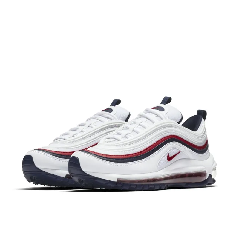 Nike Air Max 97 Red Crush (W) White/Red Crush-Blackened Blue (921733-102)