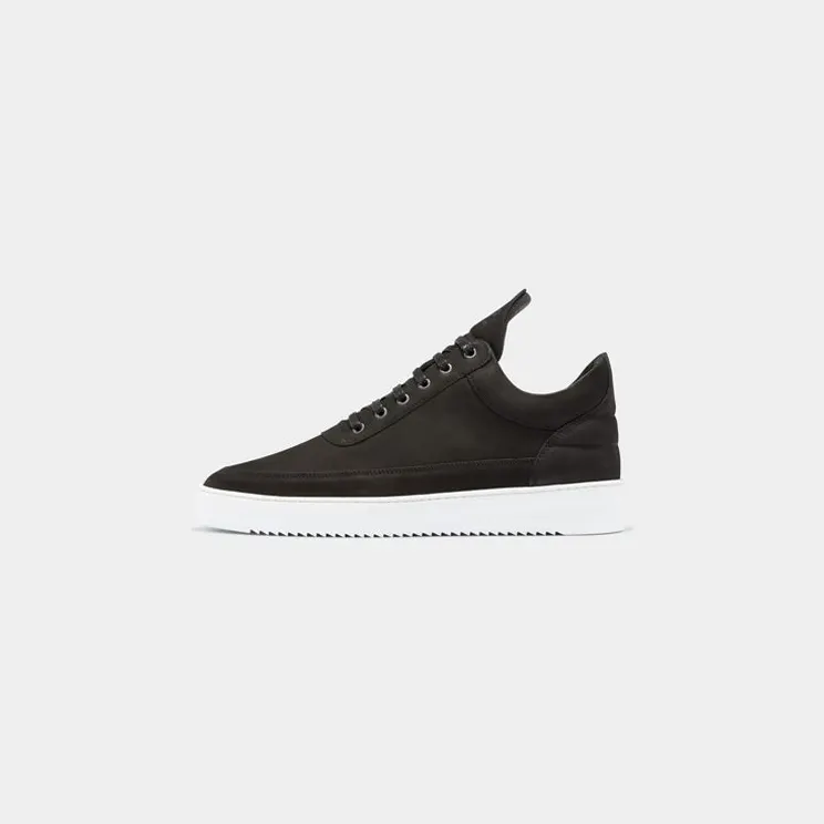 FILLING PIECES Low Top Ripple Basic Black (25121721863)
