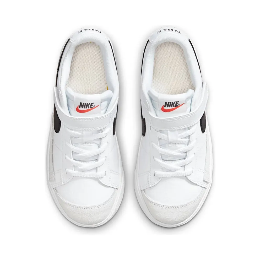 Nike Blazer Low 77 Vintage White Black (PS) White/Sail-Black (DA4075-101)