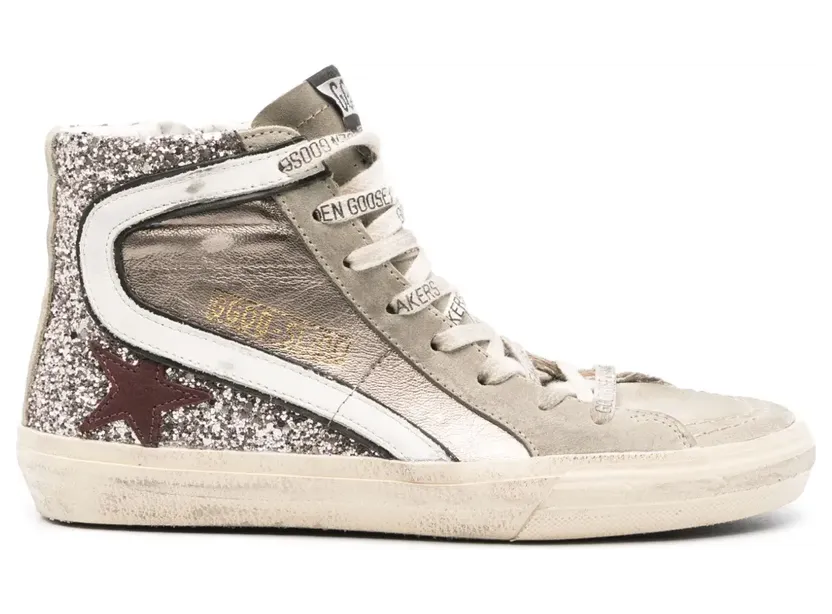 Golden Goose ‘Slide’ Sneakers – Nude (GWF00116F006140)