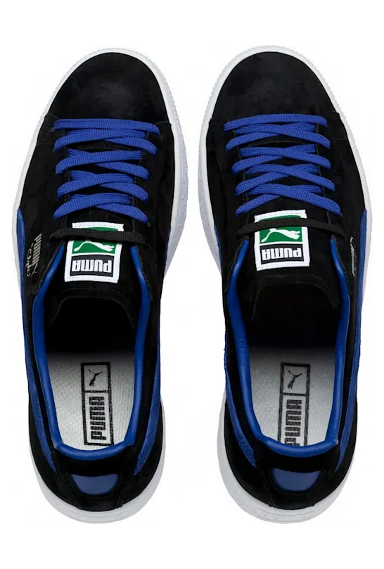 Puma Clyde Black Purple (361466-02)