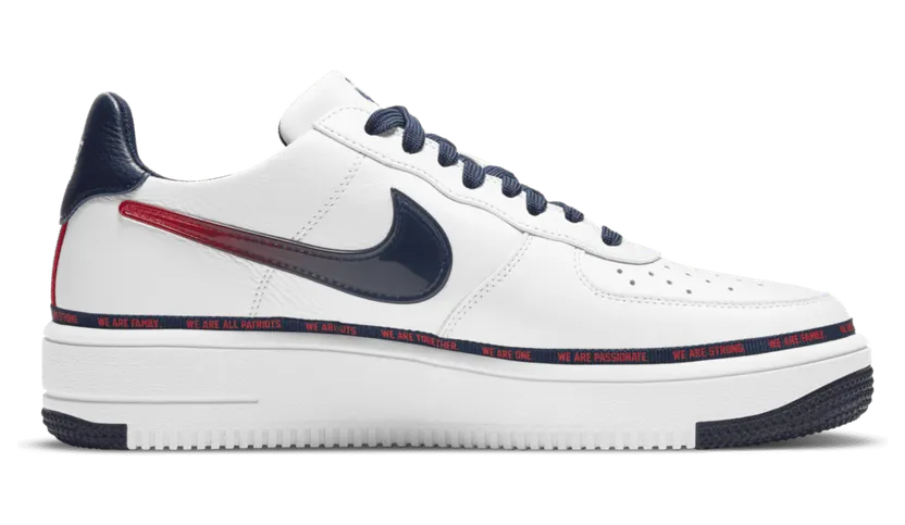 Nike Air Force 1 UltraForce ‘New England Patriots’ White/University Red/White/College Navy (DB6316-100)