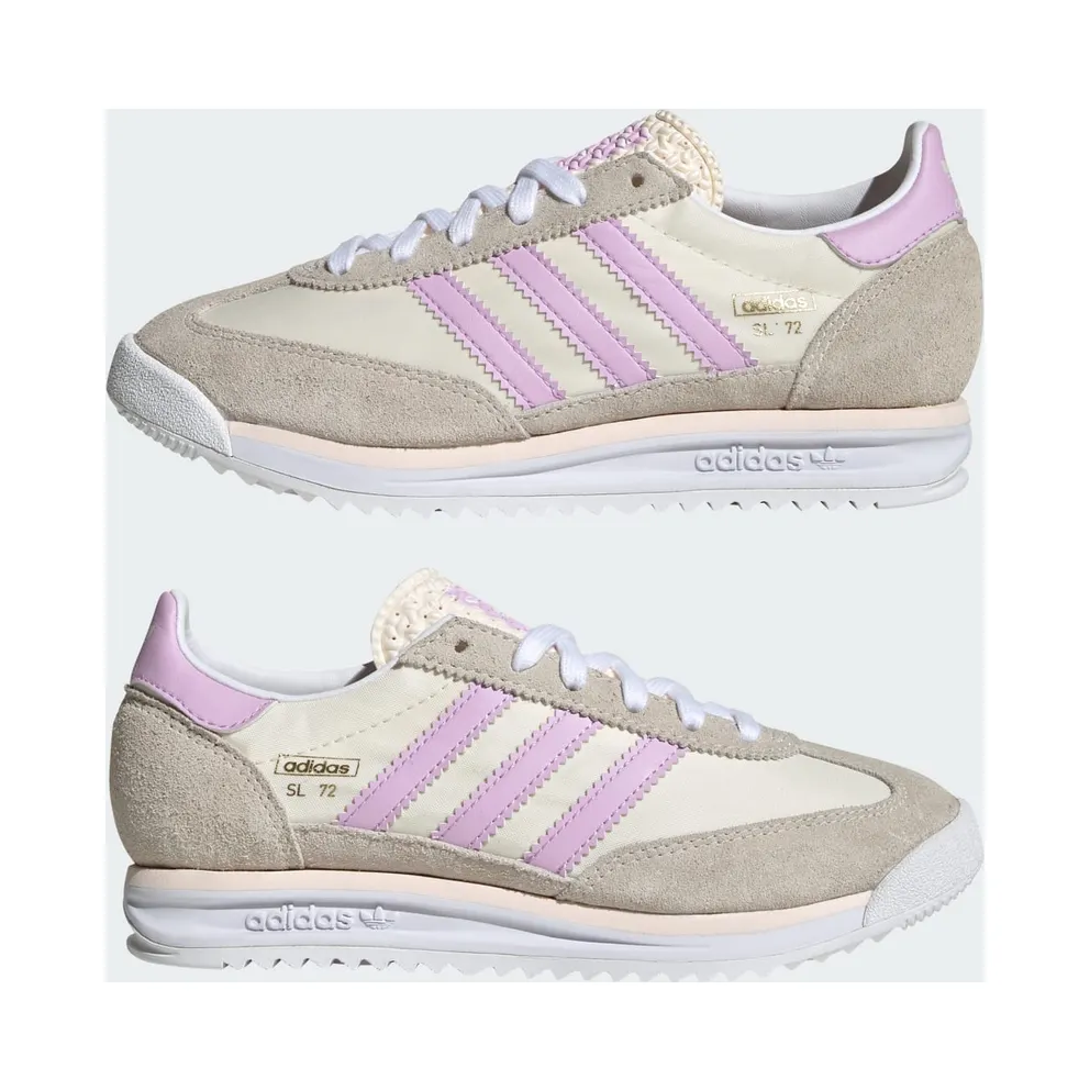 Adidas SL 72 RS GS “Chalk White Bliss Lilac” (JP9659)