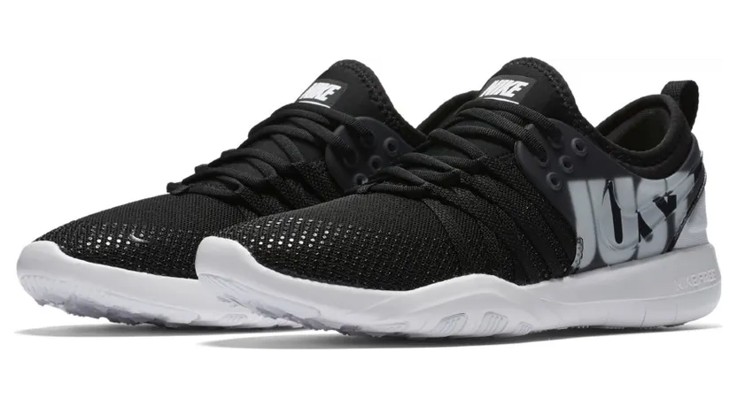 Nike Free Tr 7 Premium Just Do It Black White (W)