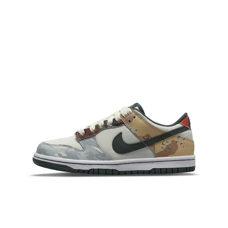Nike Dunk Low SE Multi Camo (GS) (DB1909-100)