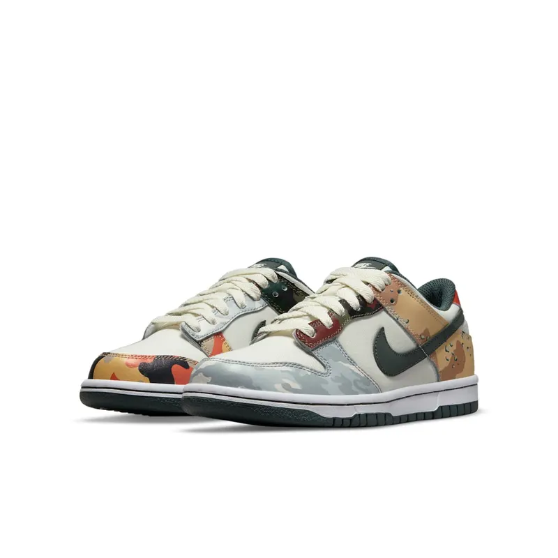 Nike Dunk Low SE Multi Camo (GS) (DB1909-100)