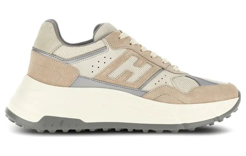 Hogan mit Wildledereinsätzen Nude (HXW6690FK70TLJ)
