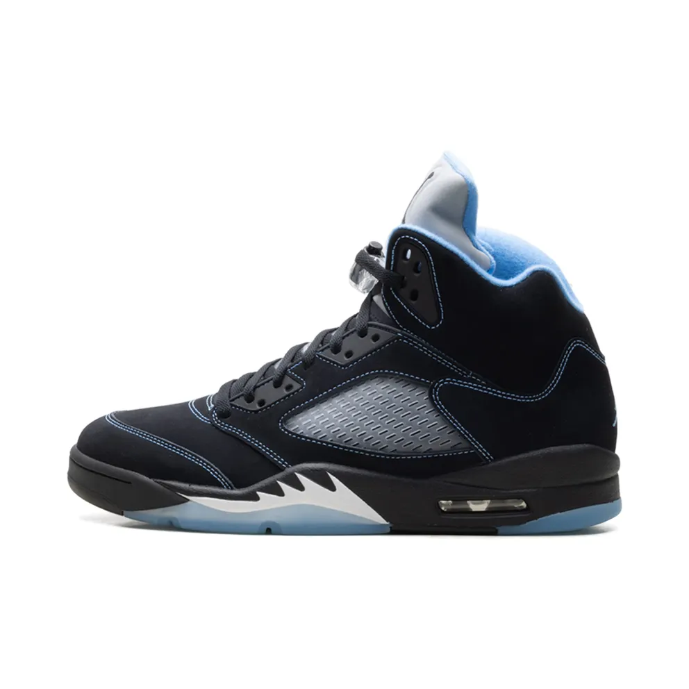 Air Jordan 5 Retro “Black University Blue (2026)” (DD0587-008)