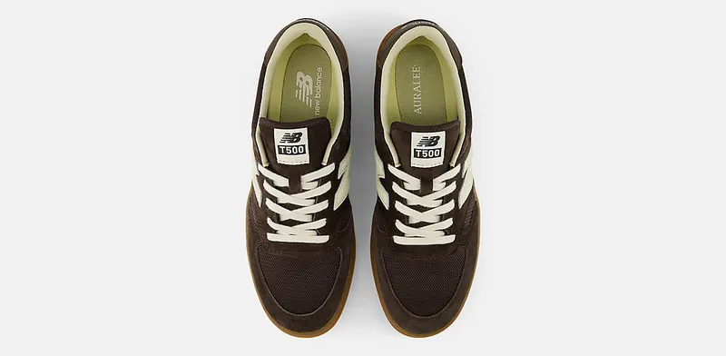 New Balance T500 “AURALEE Vintage Brown” (CT500AE)