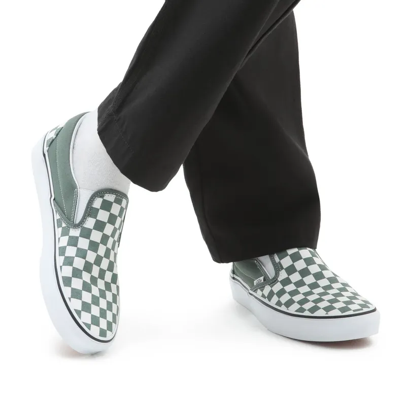 VANS Color Theory Classic Slip-on Shoes White (VN0A5JMHYQW)