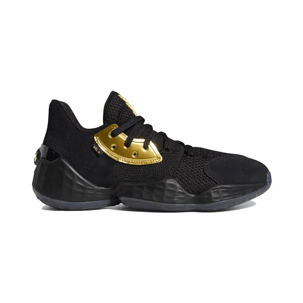 adidas Harden Vol. 4 Core Black Gold Metallic (EF8648)
