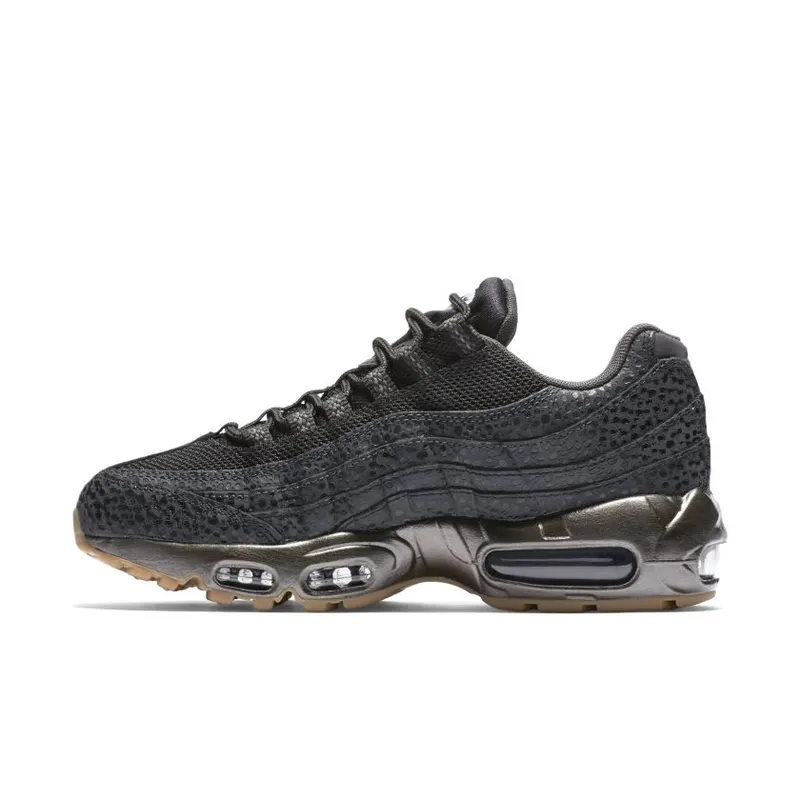 Nike Air Max 95 Black Metallic Hematite (W) Black/White-Anthracite-Metallic Hematite (807443-002)