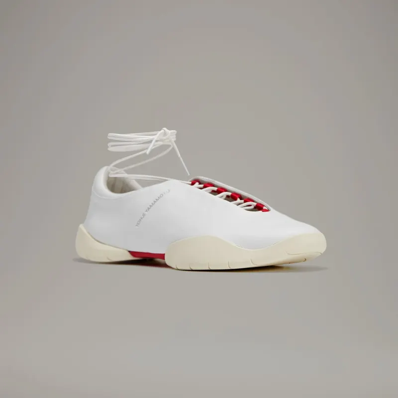 Adidas Y-3 Regu Mary Jane Core White / Cream White / Better Scarlet (JS1114)
