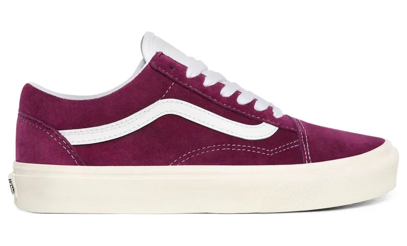 VANS Old Skool Schoenen Van Varkenssuède (Paars)
