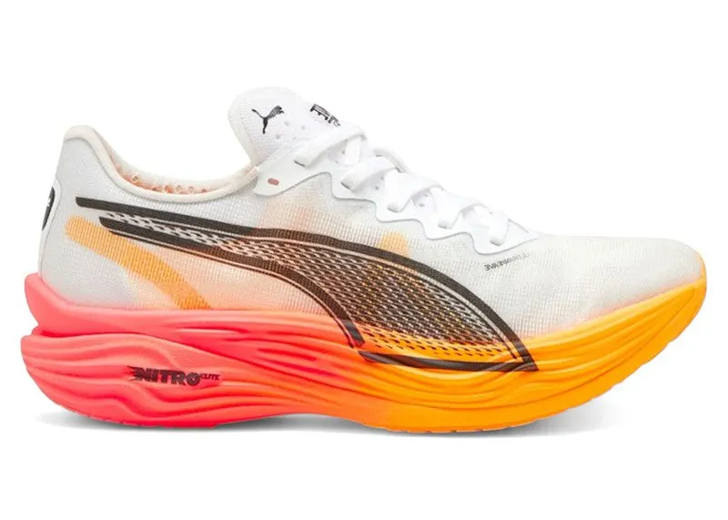 Puma Deviate Nitro Elite 3 White Sunset Glow (310639-01)
