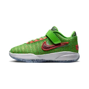Nike LeBron 20 Stocking Stuffer “Green Apple / University Red / Bright Crimson / Reflect Silver” (DQ8649-300)