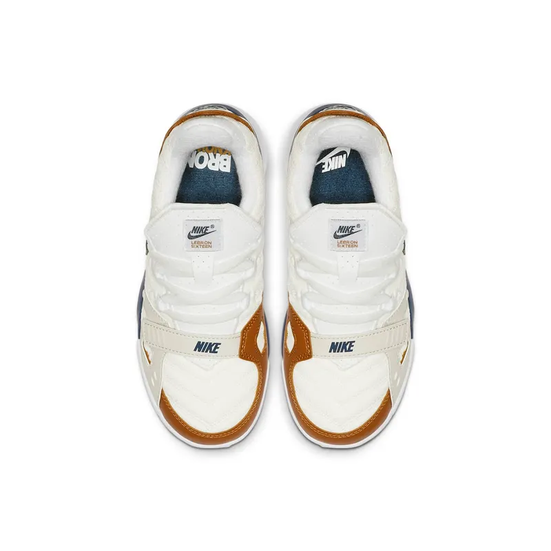 Nike LeBron 16 Medicine Ball (PS) White/Midnight Navy-Ginger (CJ6705-100)
